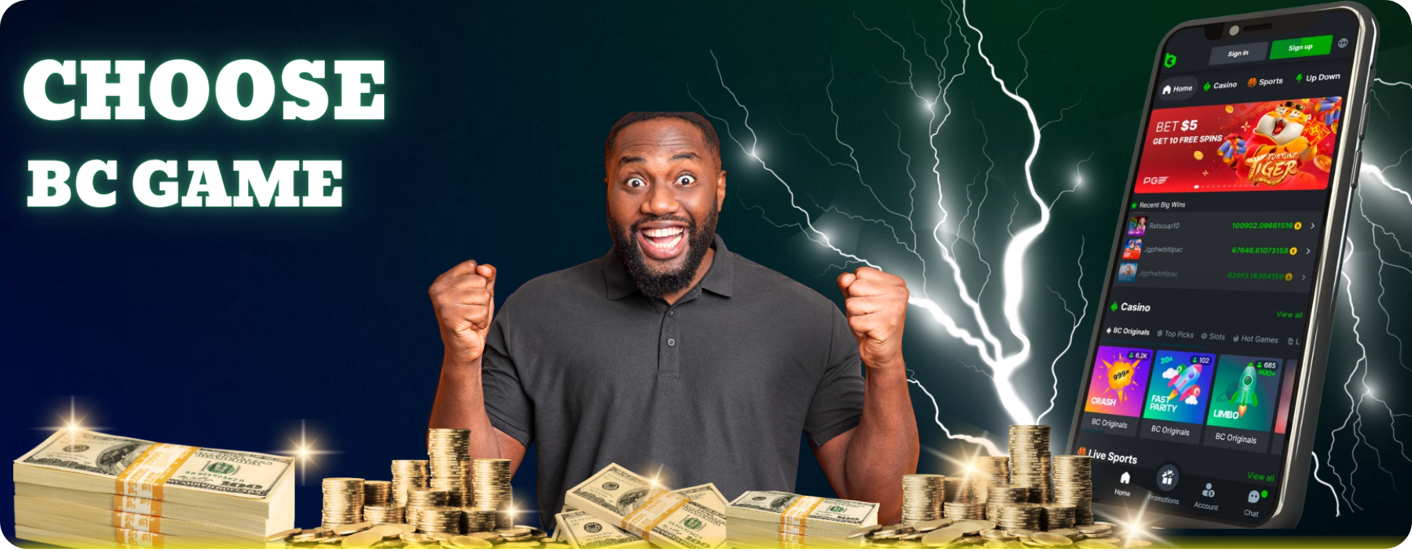 How to Claim Free Spins on BC.Game