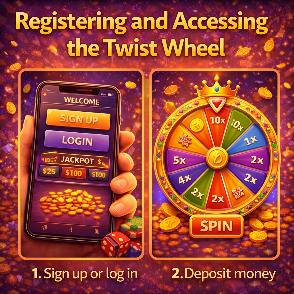 Registering and Accessing the Twist Wheel