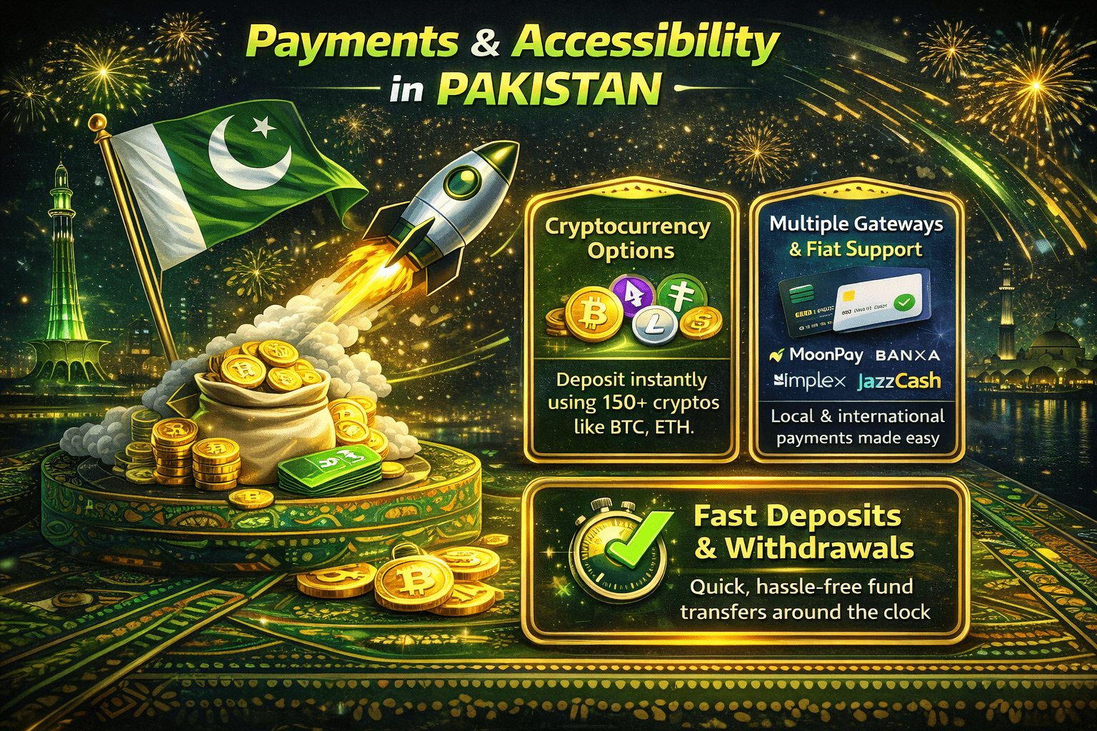 Payments & Accessibility in Pakistan
