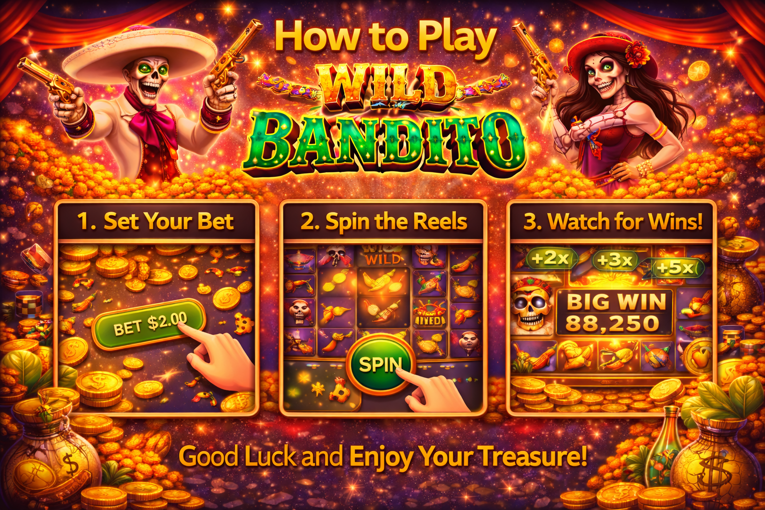 How to Play Wild Bandito