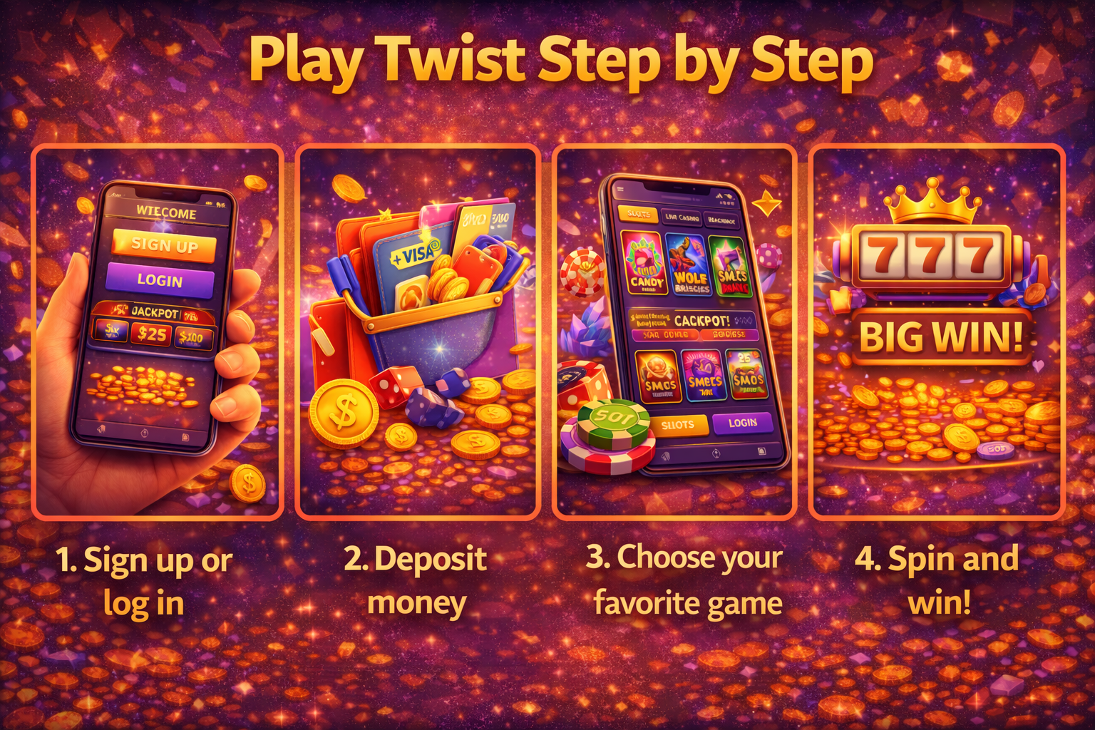 How to Play Twist Step by Step