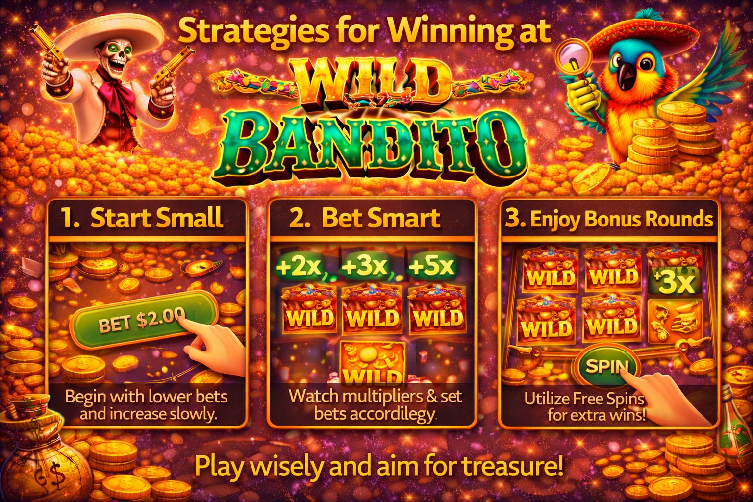 Strategies for Winning at Wild Bandito